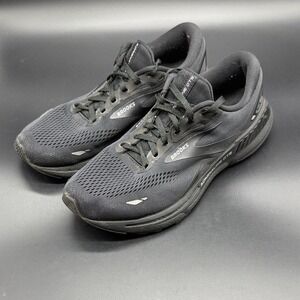 Brooks Adrenaline GTS 23 Womens Running Shoes Black Black Ebony 1203811B020, 10